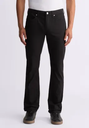 Slim Ash Men's Twill Pants, Black - BM22982