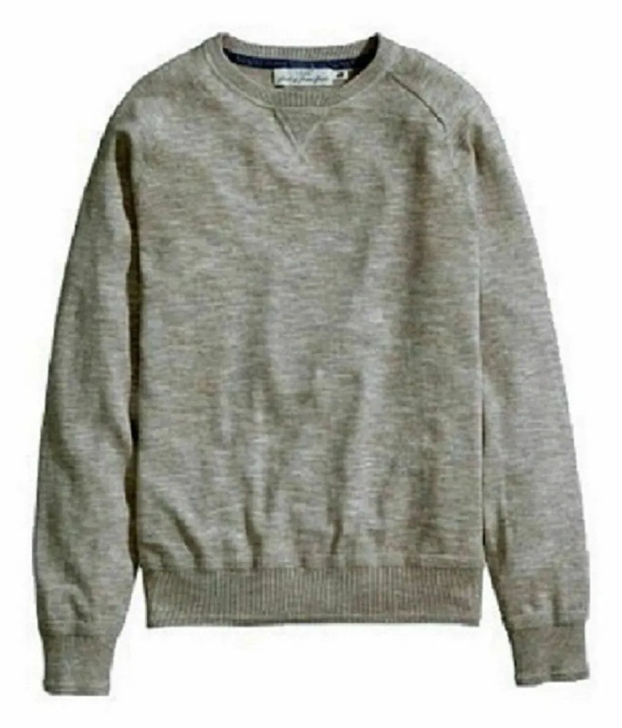 Soft Knitted Long sleeve Crew Neck Cotton Jumper