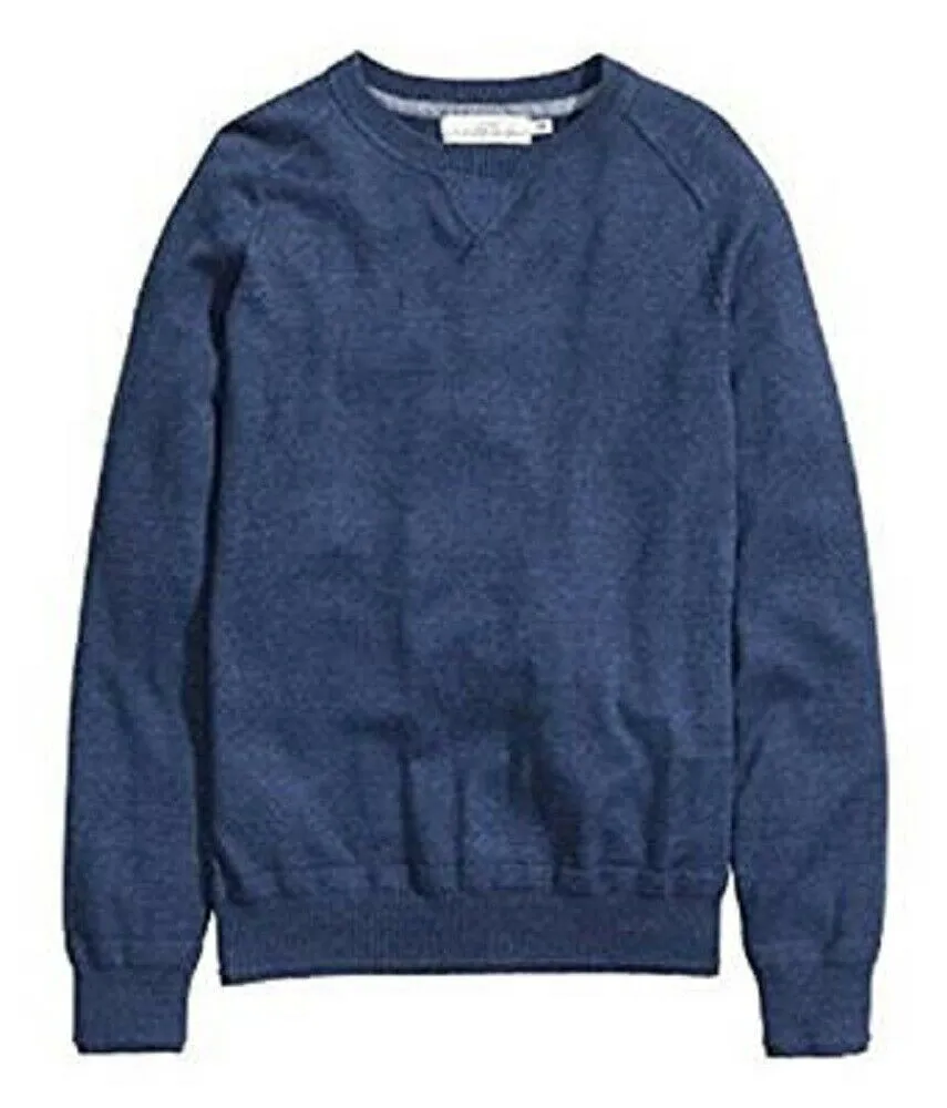 Soft Knitted Long sleeve Crew Neck Cotton Jumper