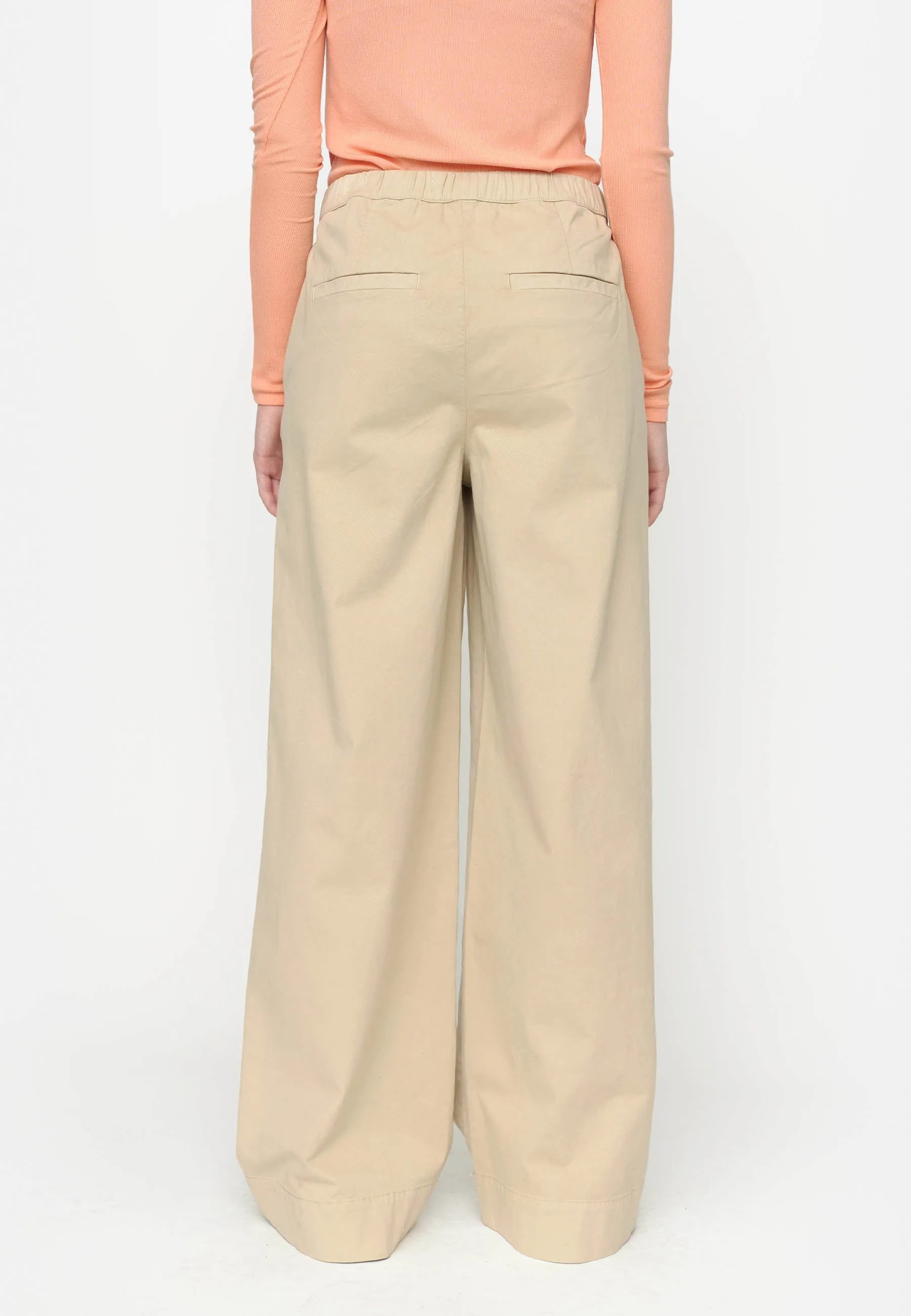 SRTabita Wide Pant GOTS - Safari