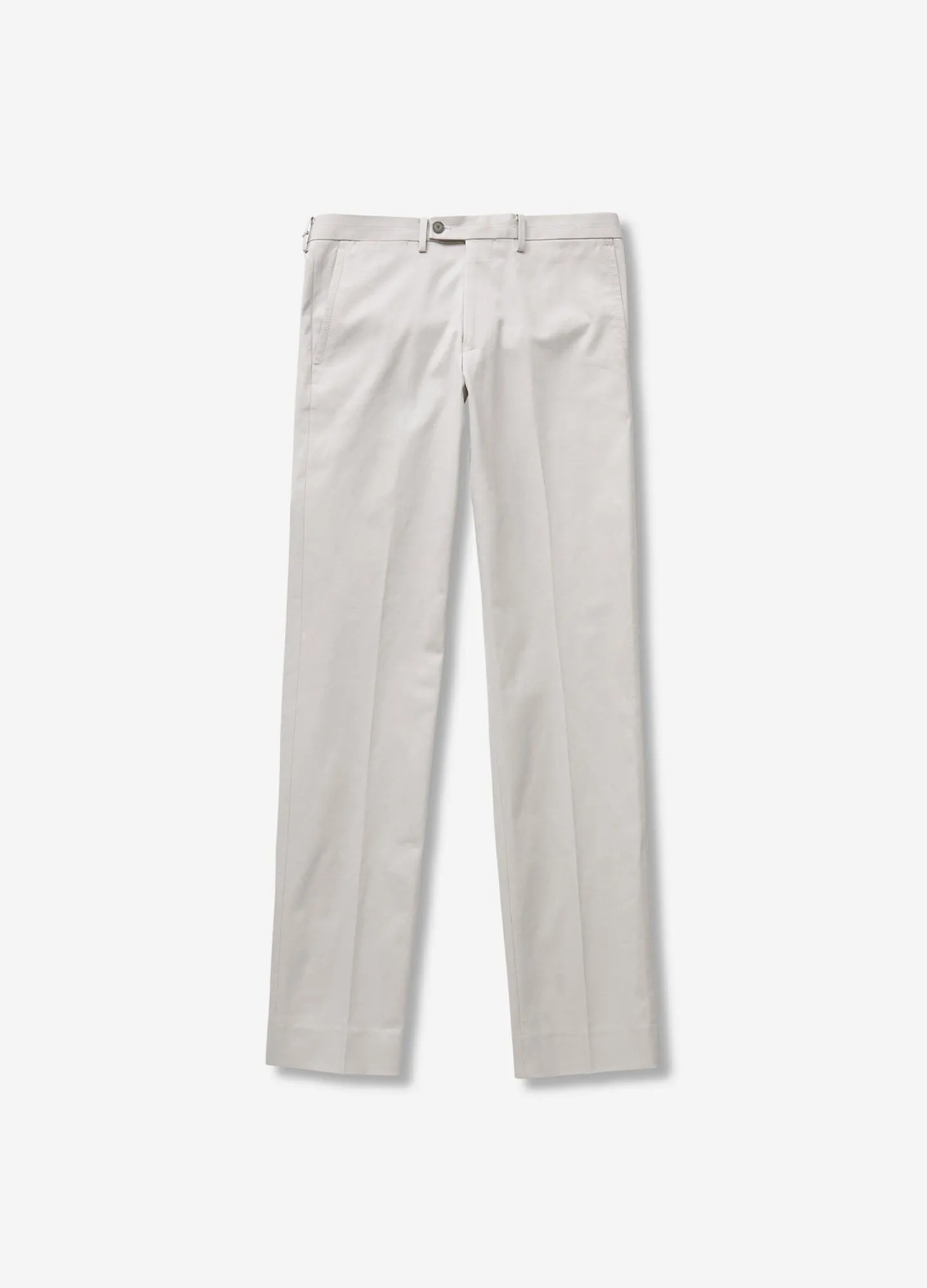 Stretch Cotton Cavalry Twill Pant Light Grey