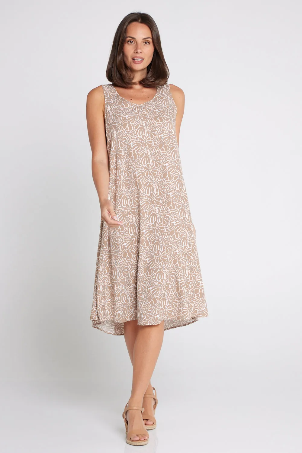 Susie Dress - Savanna Bloom