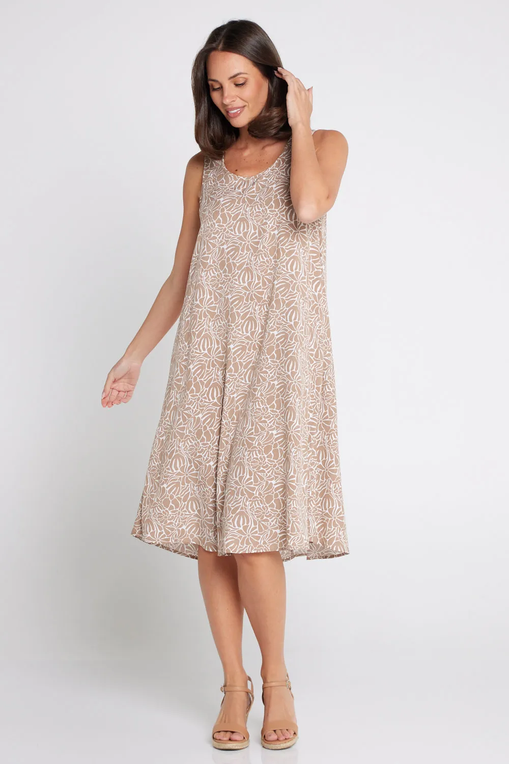 Susie Dress - Savanna Bloom