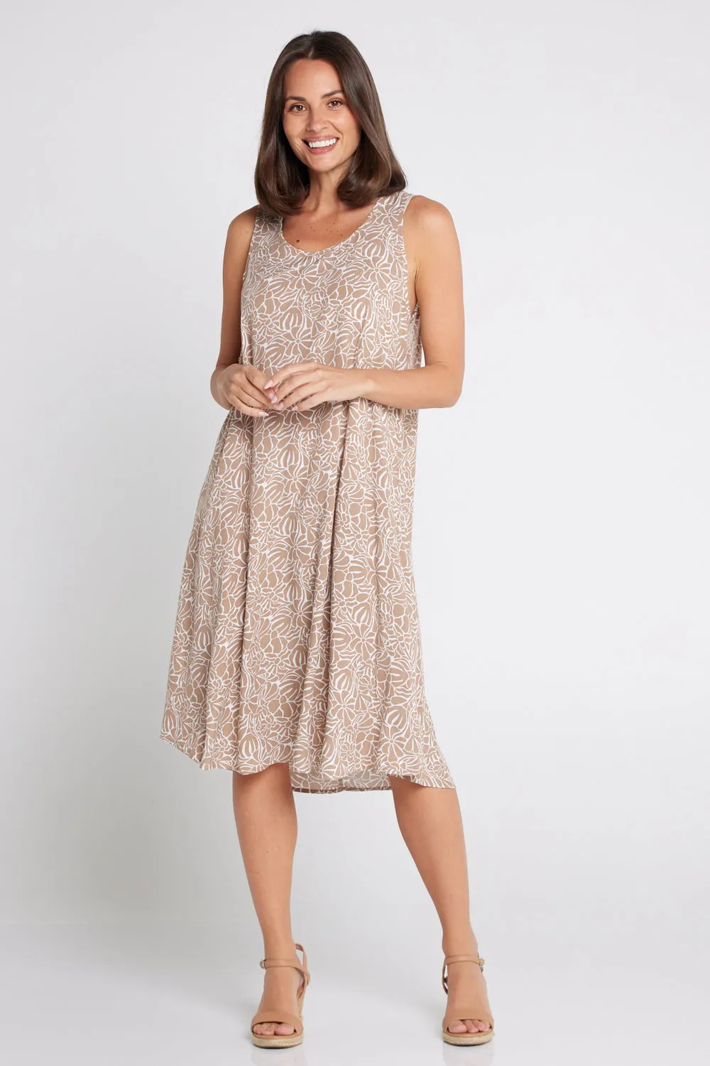 Susie Dress - Savanna Bloom