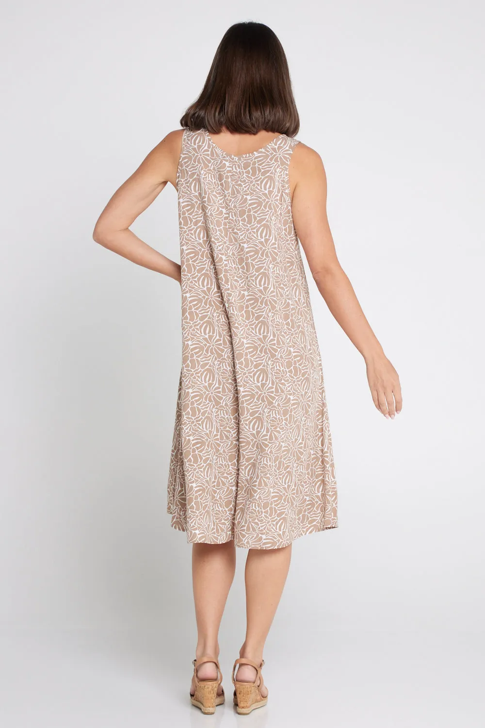 Susie Dress - Savanna Bloom