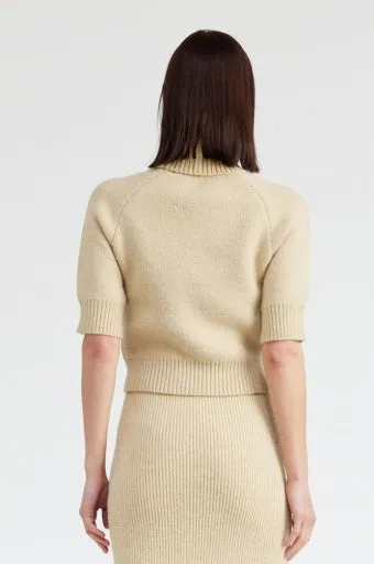 T-neck Sweater w Bow Merrill