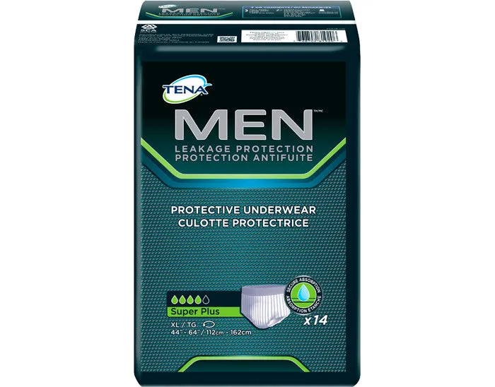 TENA MEN Protective Incontinence Underwear Super Plus Absorbency