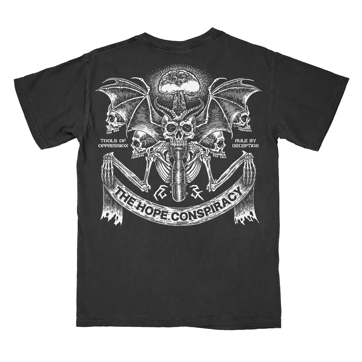 The Hope Conspiracy "Tools Of Oppression: Symbol" Black Premium Pocket T-Shirt