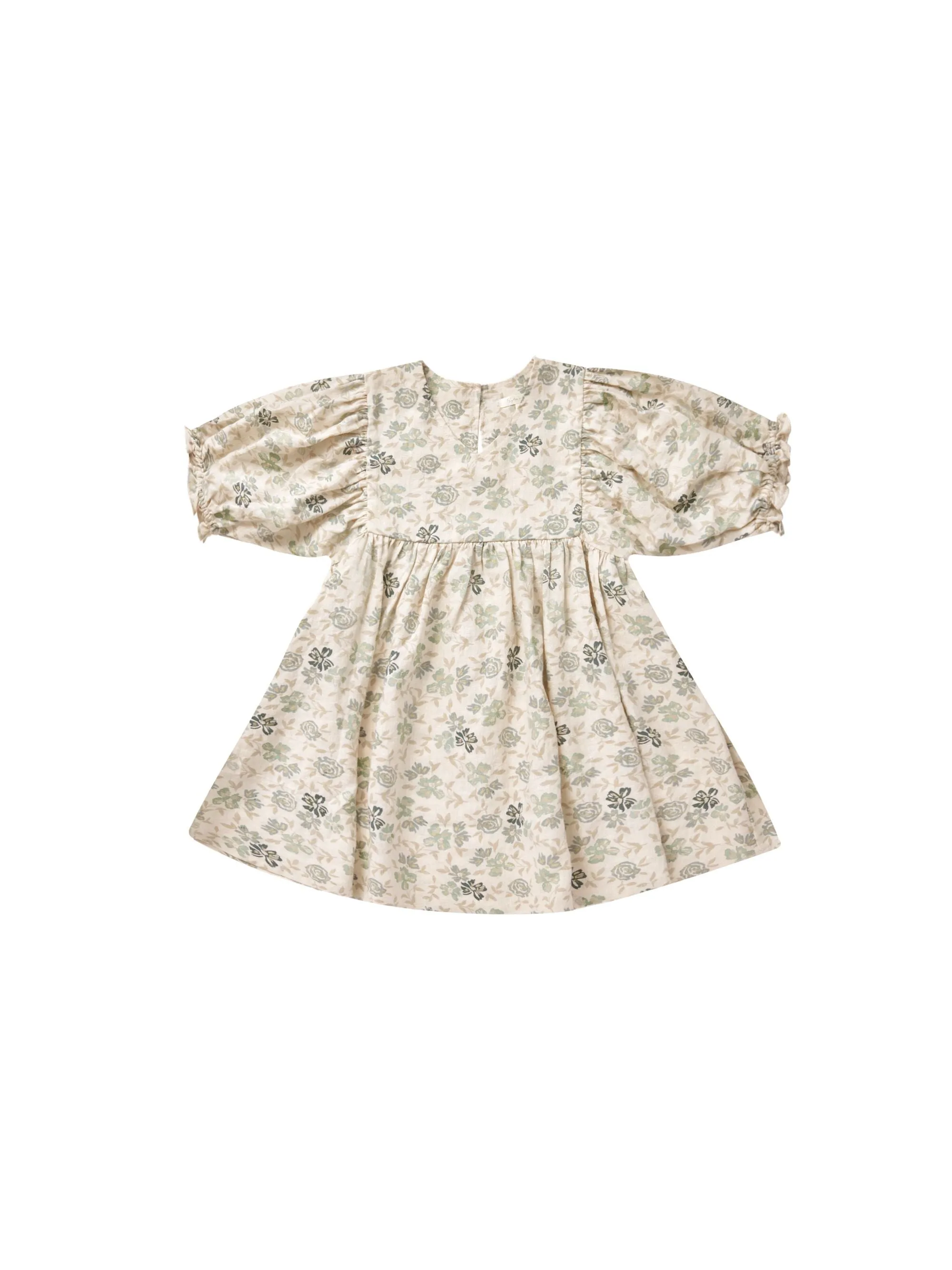 The Jolene Dress by Rylee   Cru - Blue Floral - BABY