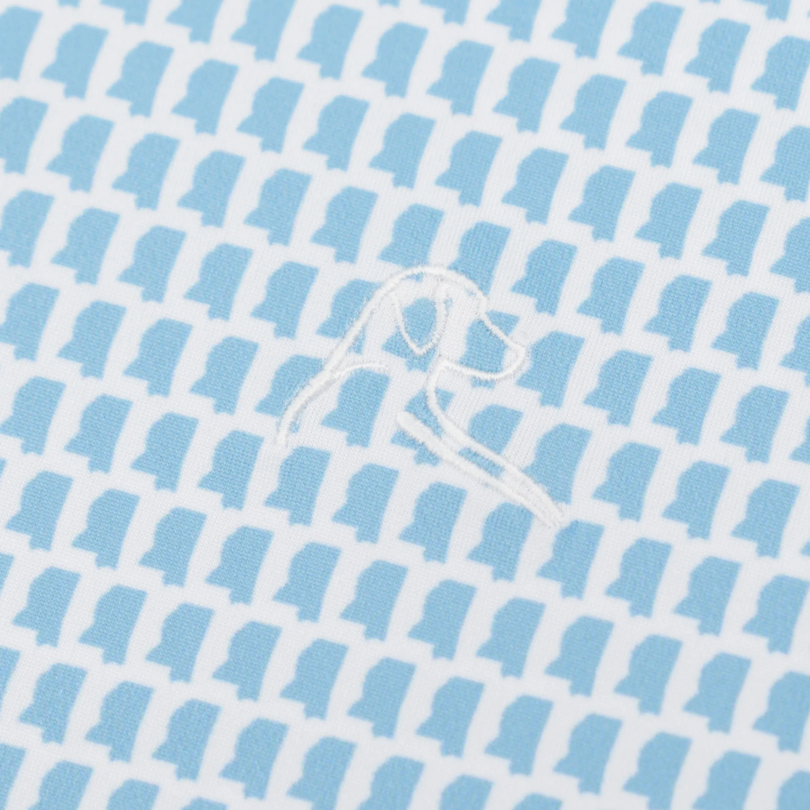 The Mississippi | Performance Polo | The Mississippi - Powder Blue/White - MS