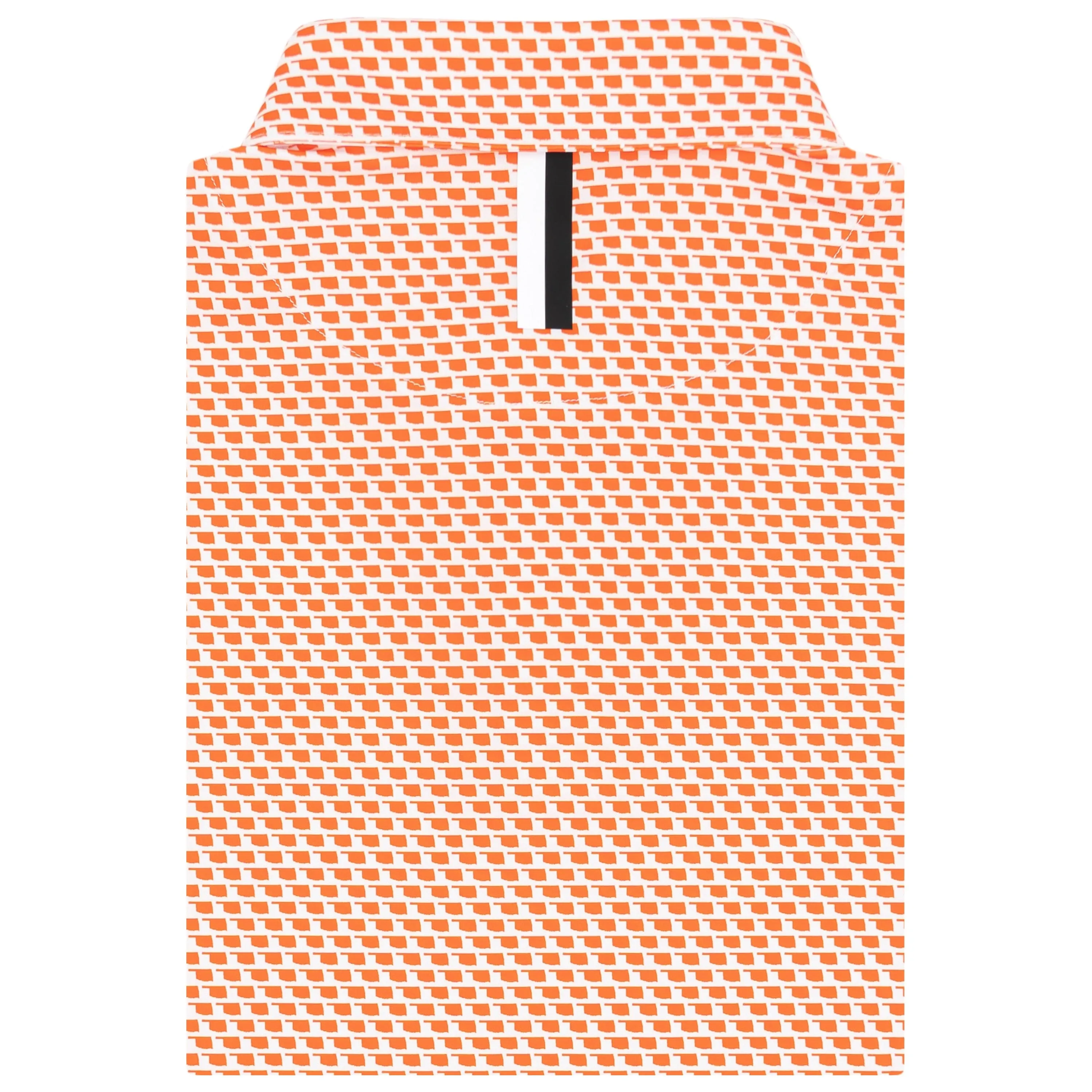 The OK | Performance Polo | The OK - Blaze Orange/White