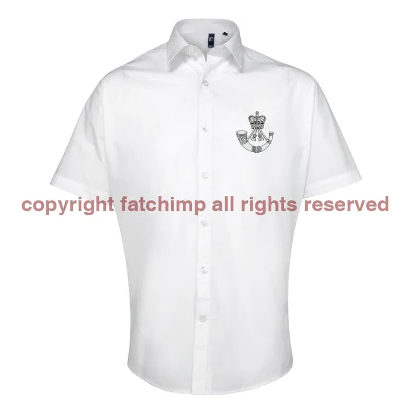 The Rifles Regiment Embroidered Short Sleeve Oxford Shirt