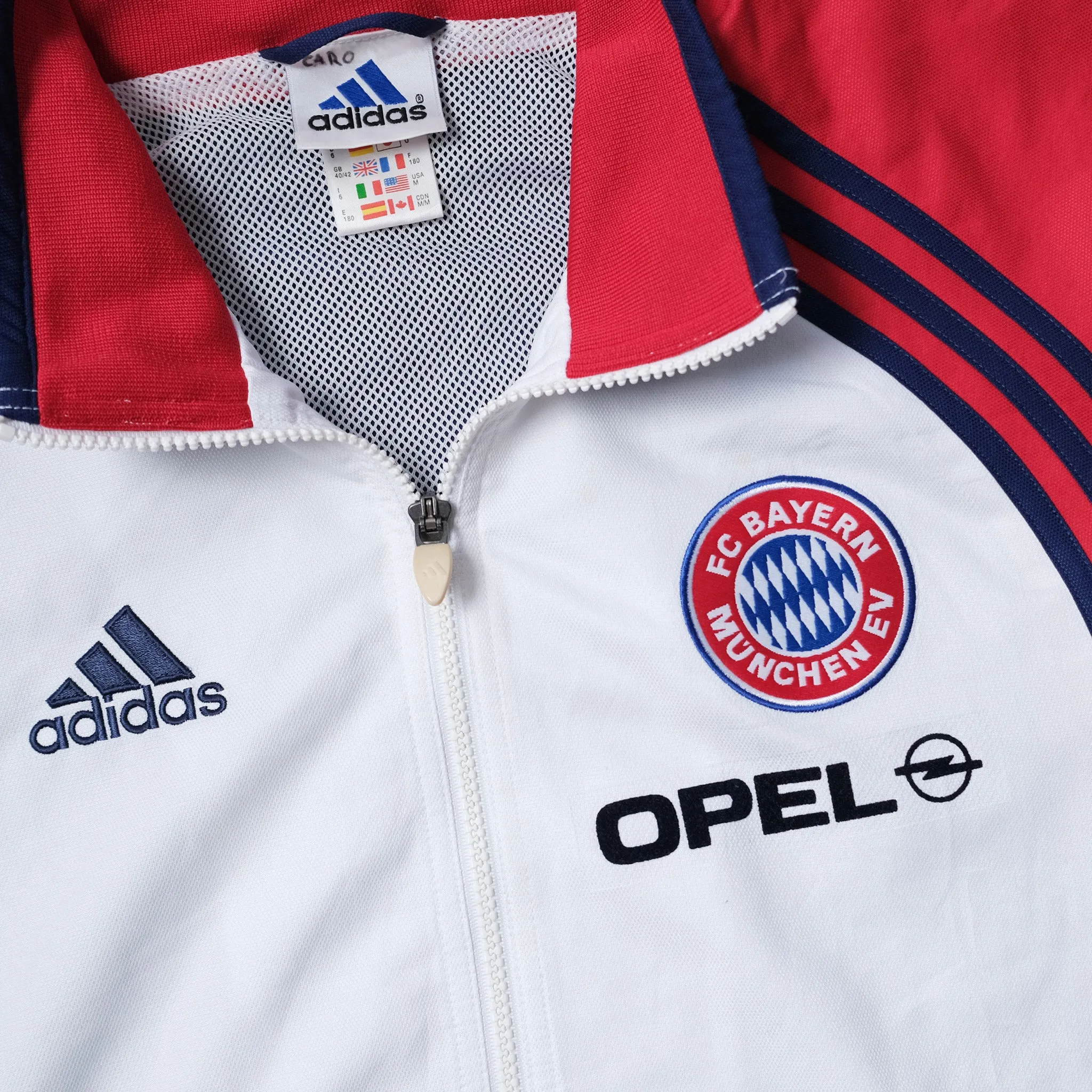 Vintage adidas FC Bayern Track Jacket Medium / Large