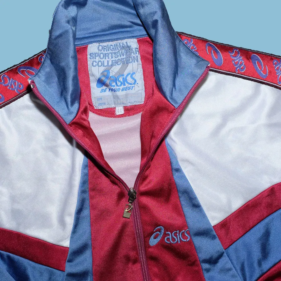 Vintage Asics Women's Track Jacket Small