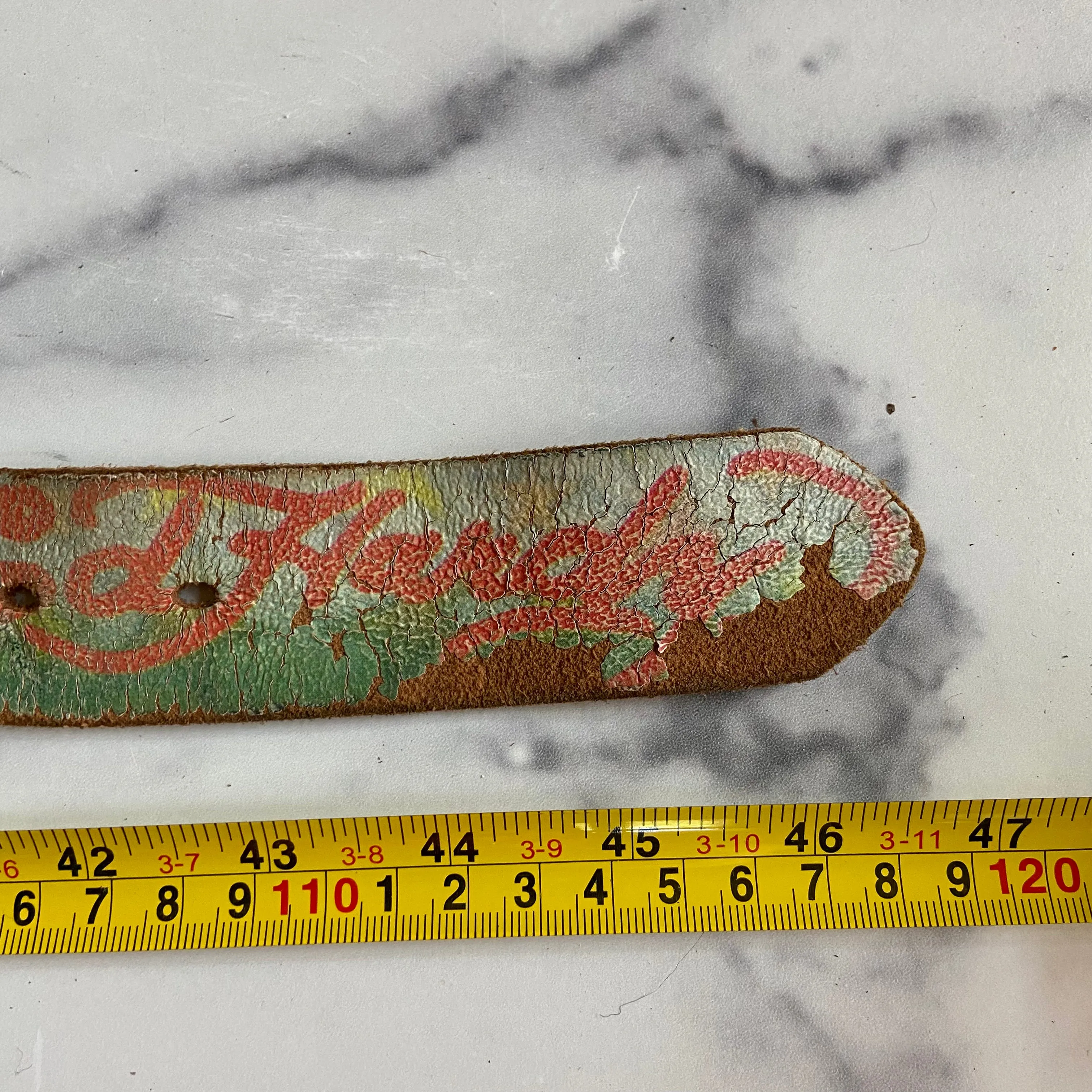 Vintage Ed Hardy belt