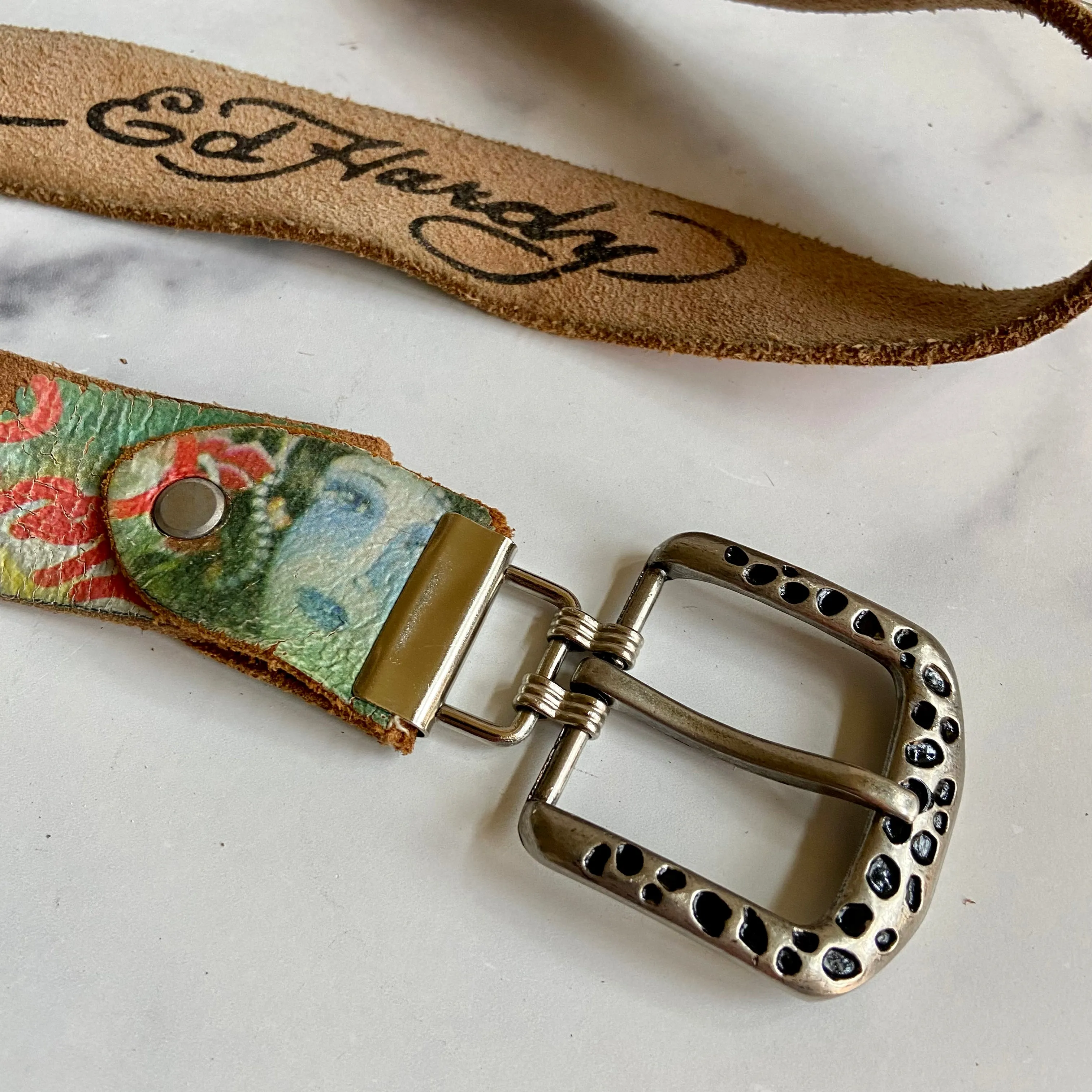 Vintage Ed Hardy belt