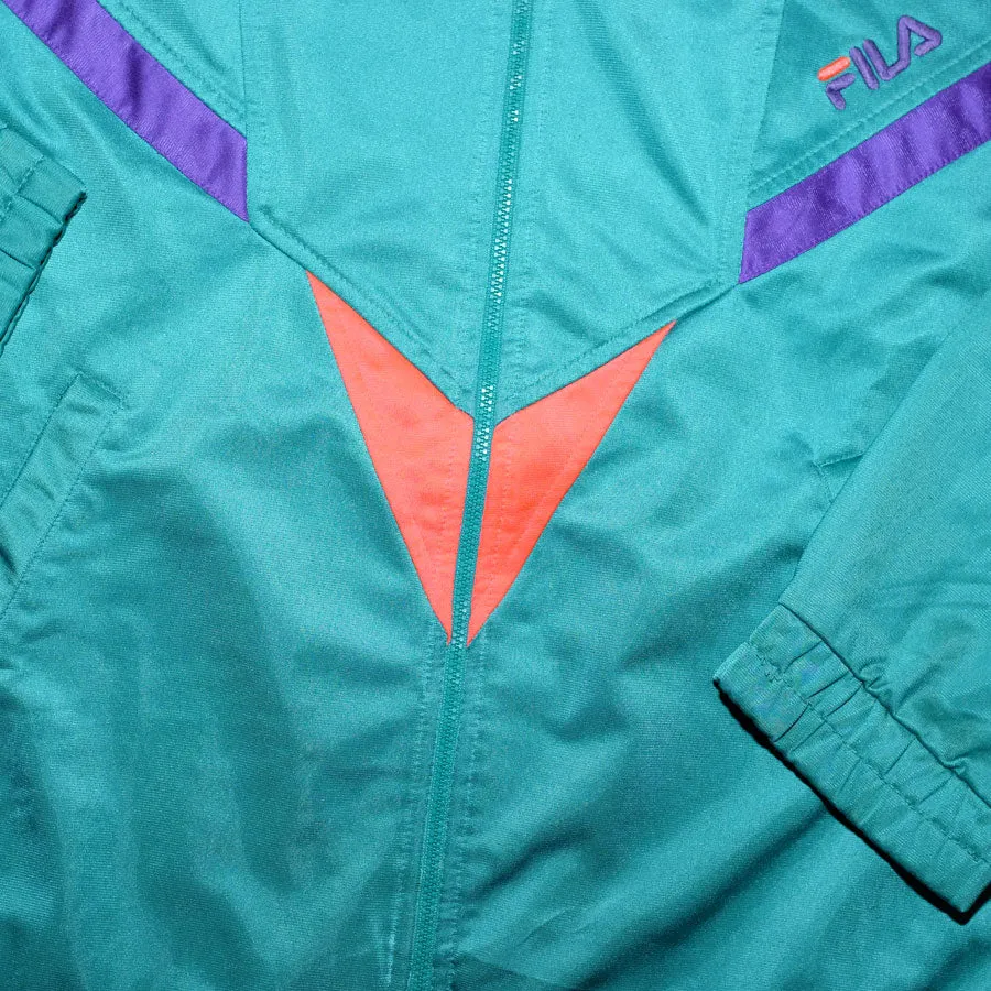 Vintage Fila Track Jacket Medium