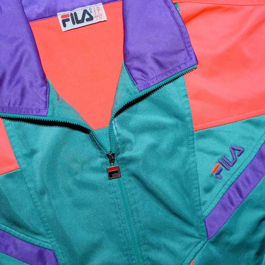 Vintage Fila Track Jacket Medium