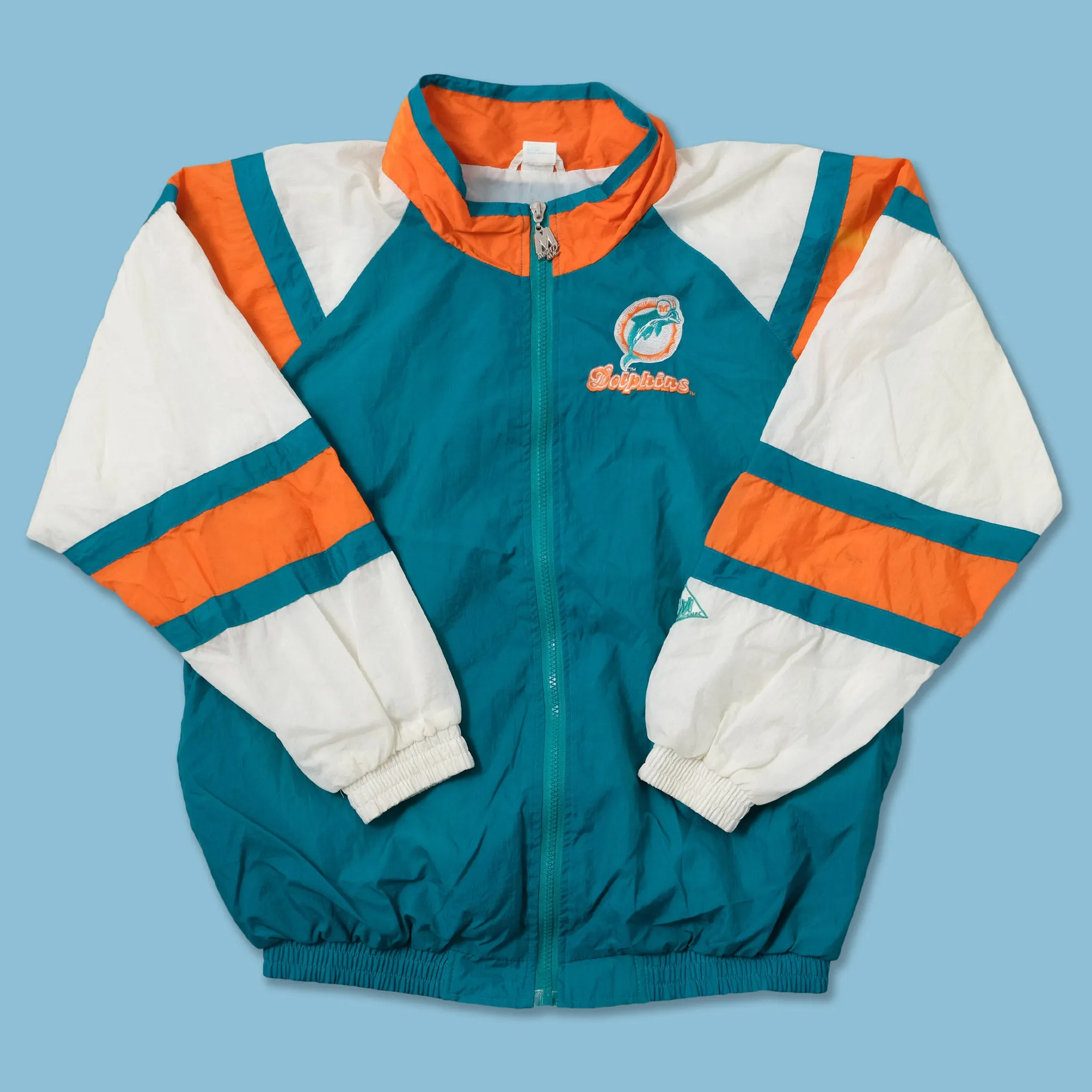 Vintage Miami Dolphins Track Jacket Medium