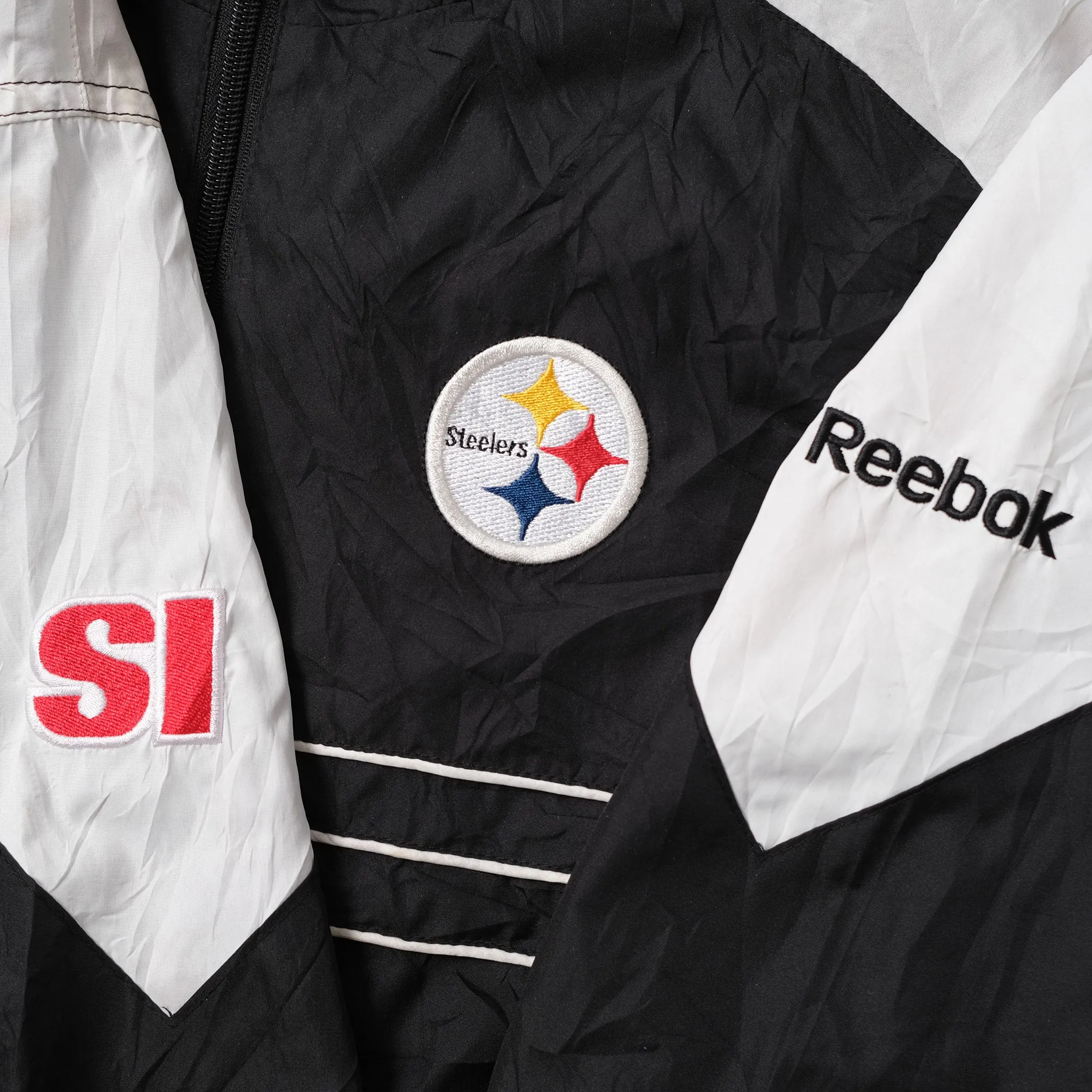 Vintage Pittsburgh Steelers Track Jacket Large